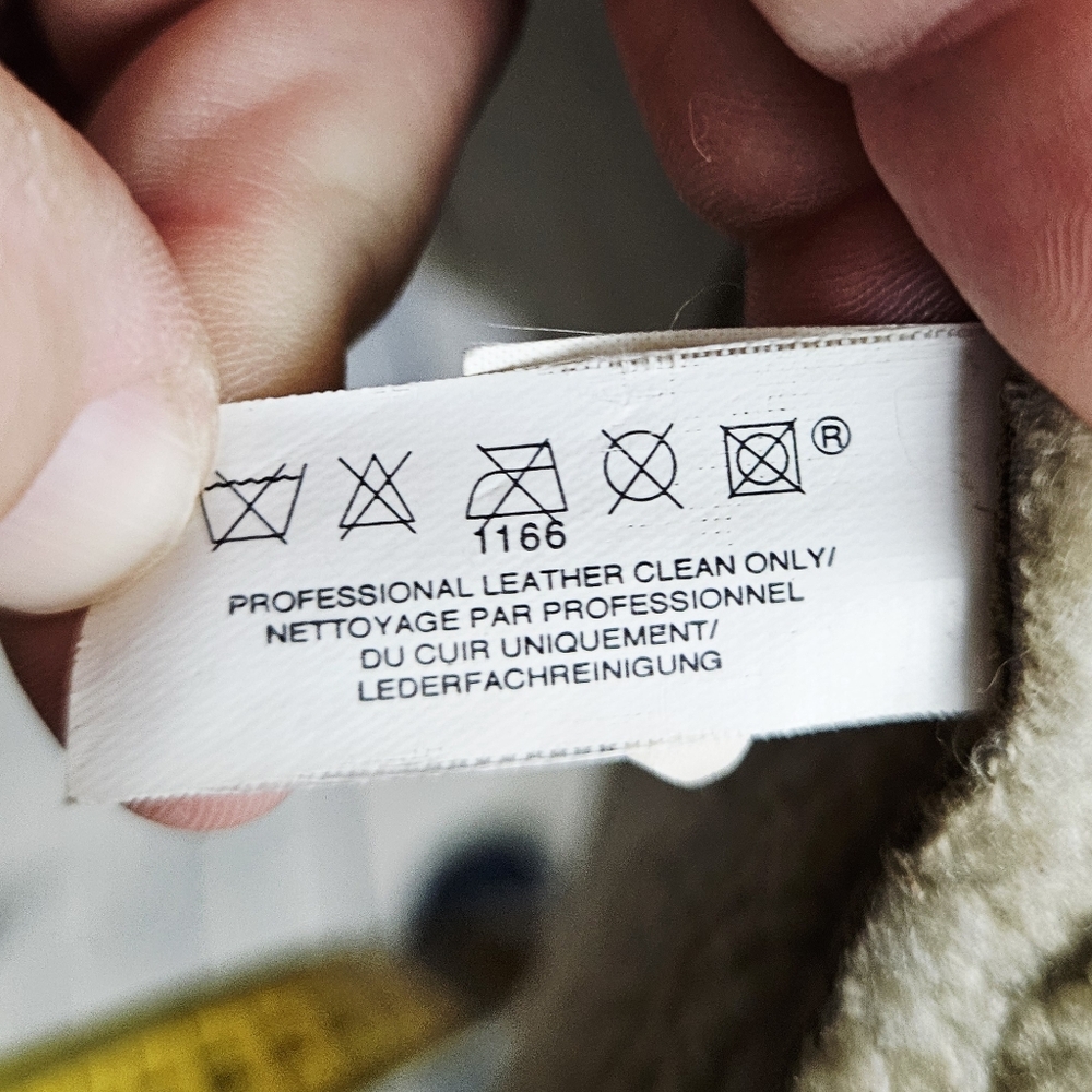 GAP | vintage Y2K calf suede leather hooded button-up coat jacket - Picture 7 of 8